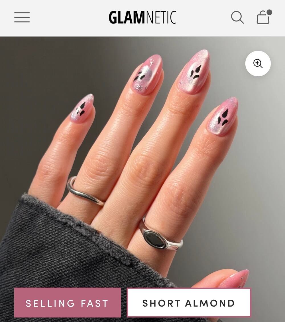 New Glamnetic Halloween Nails - Just a Ghoul